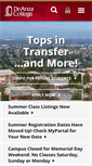 Mobile Screenshot of deanza.edu